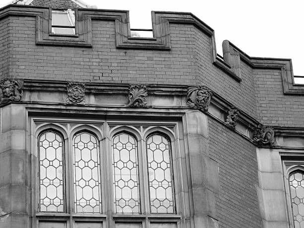 istock firth court sheffield leaded windows history yorkshire 502065470