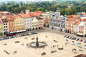 Central square of Ceske Budejovice