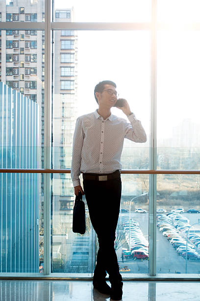 istock Businessman negotiating on phone 502068818