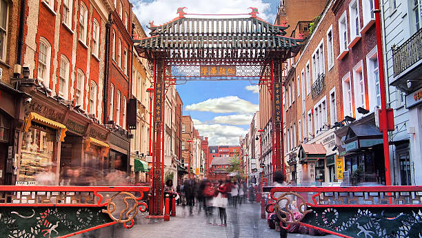 istock Daytime long exposure in China Town 502074440