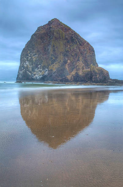 istock Beautiful morning at Haystack Rock in Oregon 502075616