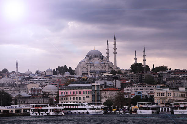 Yeni Camii - Mosque in Istanbul stock photo