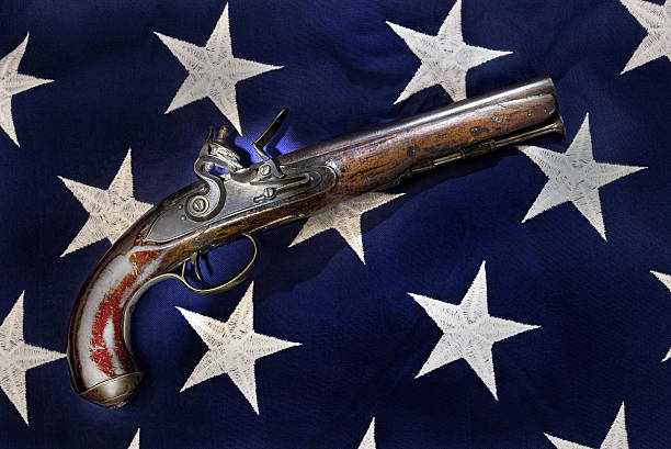 istock Antique Flintlock Pistol. 502077266