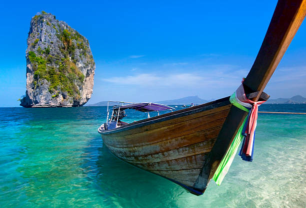 istock Long tail boat in Thailand 502078350