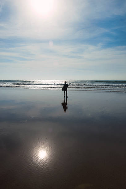 istock Female Photographer in Morocco at Sunset, Atlantic Coast 502078538