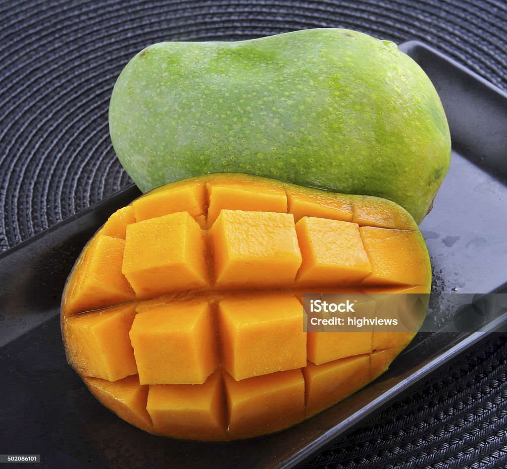 Mango verde - 19 - Foto de stock de Mango - Fruta tropical libre de derechos