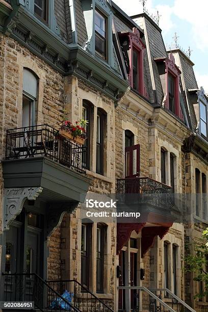 The Plateaumontroyal Montreal Stock Photo - Download Image Now - Montréal, Victorian Style, Architecture