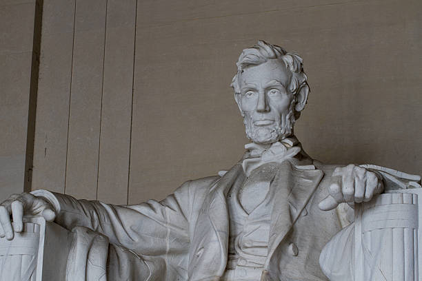 Lincoln Memorial Lincoln Memorial in Washington, DC. emancipation proclamation stock pictures, royalty-free photos & images