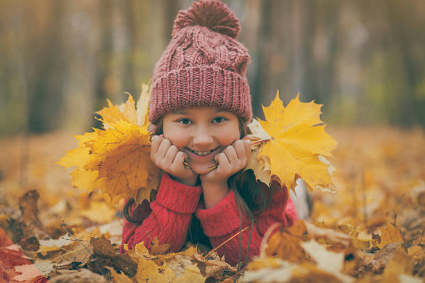istock Child in autumn 502088091