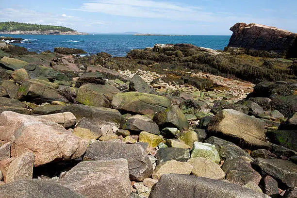 Photo of Thunder hole in Acadia National Park at Maine