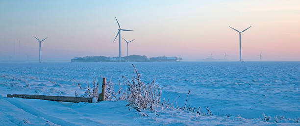 istock Snowy road through the countryside in winter 502091352