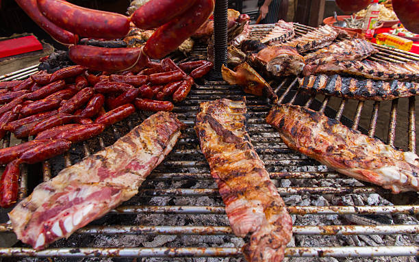 istock Assorted Meat Grill - Varied Meat Grill 502091981