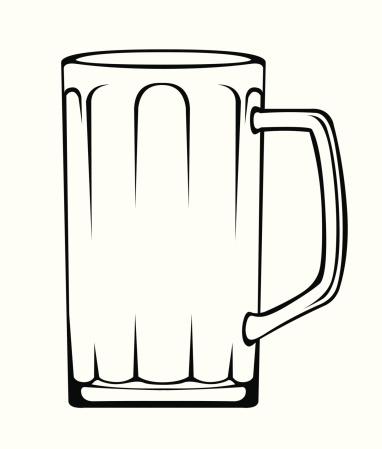 Empty Beer Mug Stock Illustration - Download Image Now - Beer Stein, Blank,  Empty - iStock