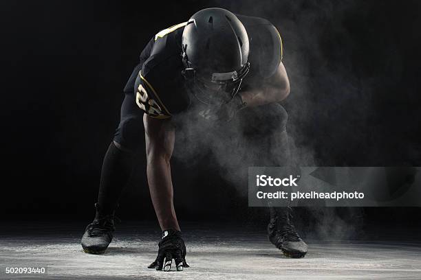 American Football Stock Photo - Download Image Now - American Football Player, American Football - Sport, American Football - Ball