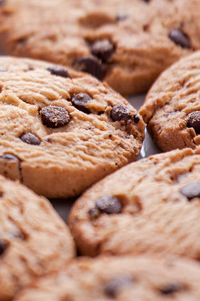 istock Close-up of chocolate chip cookies 502097484