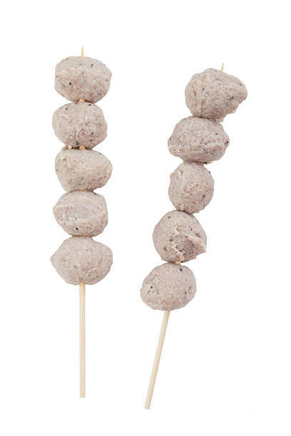 istock pork meat ball with skawer 502098138