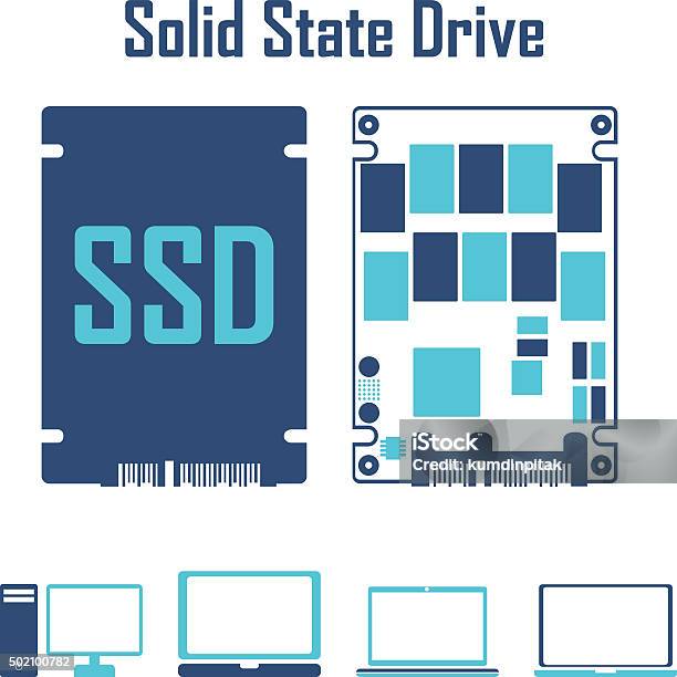 Ssd Solid State Drive Stock Illustration - Download Image Now - 2015 ...