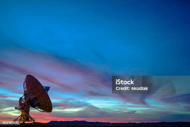 Satellite Array Vla Stock Photo - Download Image Now - Satellite Dish, Radio Telescope, Radar