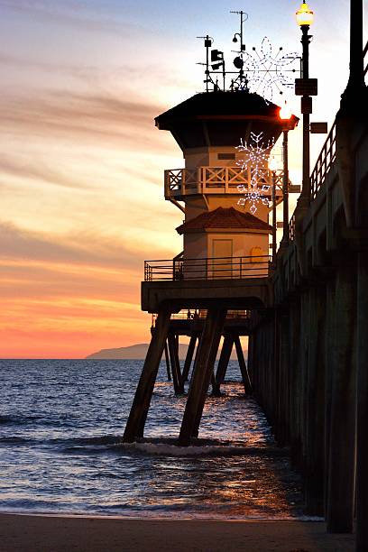 istock Beach Pier at Christmas 502102434