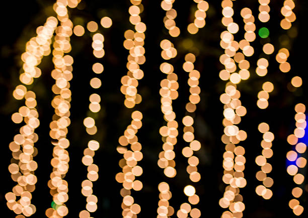 istock Abstract circular bokeh background of Christmaslight 502104558