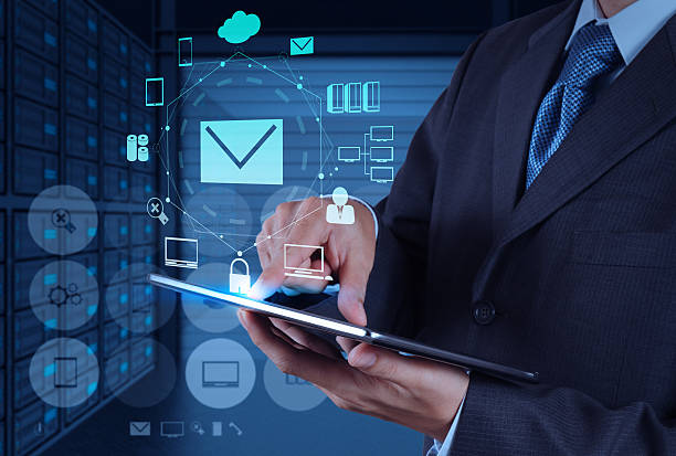 istock businessman hand pointing to padlock on touch screen computer 502113907