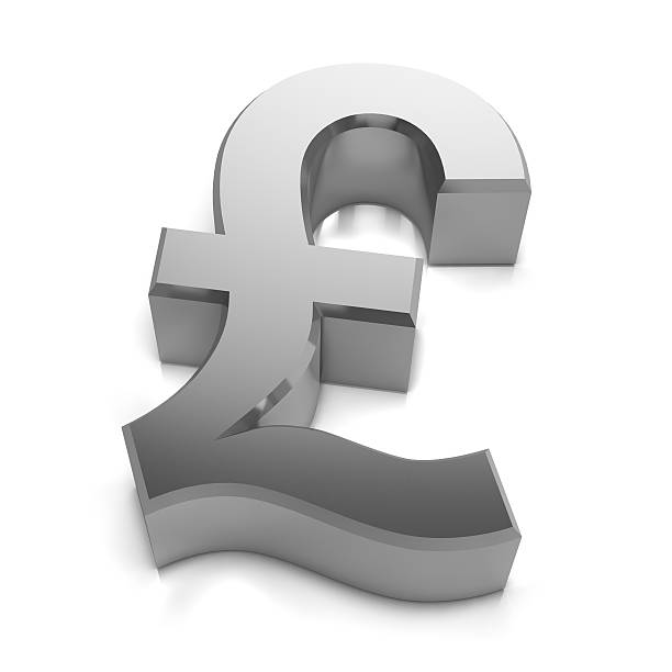 istock 3d Silver UK Pounds Sterling currency symbol 502115739