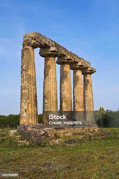 Tavole Palatine Metaponto Basilicata Italia - Fotografie stock e altre immagini di Ambientazione esterna - Ambientazione esterna, Archeologia, Architettura