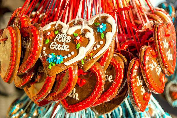 istock Gingerbread hearts at the Beer Fest 502117035