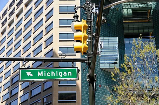 istock Michigan Avenue, Detroit 502117149
