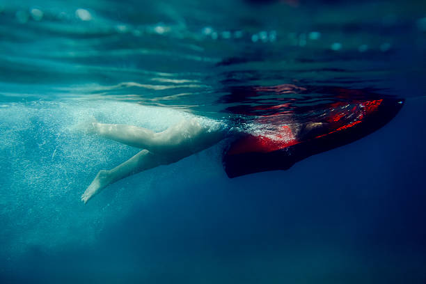 underwater scooter seabob unidentified man dive