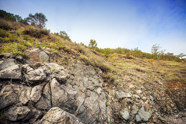 istock rocky coast of Lake Baikal. 502120248