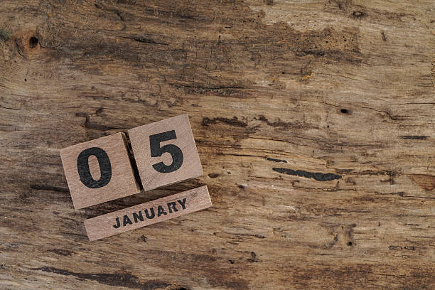 istock wooden cube calendar for january 502121200