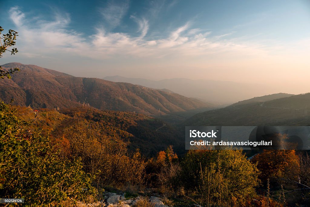 Mountains landscape Mountains landscape in odemis izmir Turkey Ödemiş Stock Photo