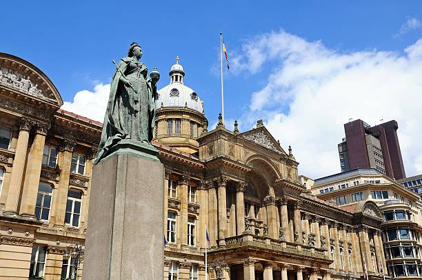 istock Queen Victoria statue and council house, Birmingham. 502130389