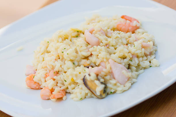 istock Risotto with seafood 502130459
