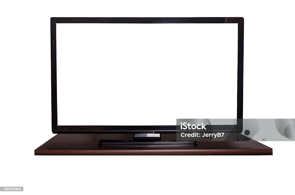 Large Screen TV Large screen tv for movies and sports 2015 Stock Photo