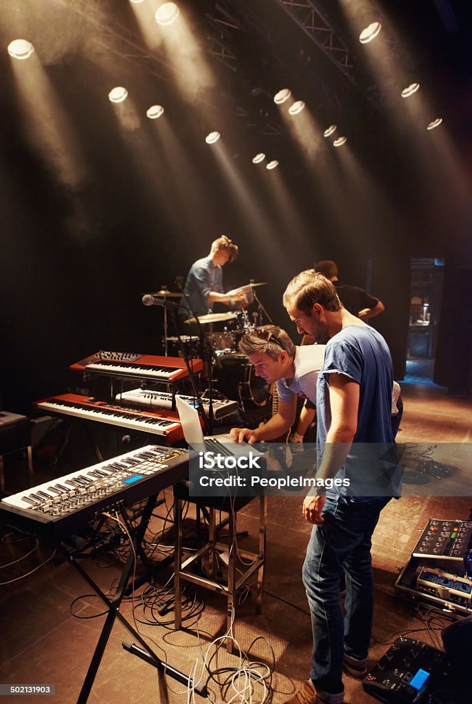 Einrichtung der sound - Lizenzfrei Ereignis Stock-Foto