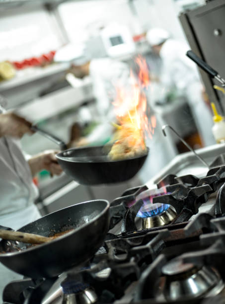 istock Wok frying with flames 502134905