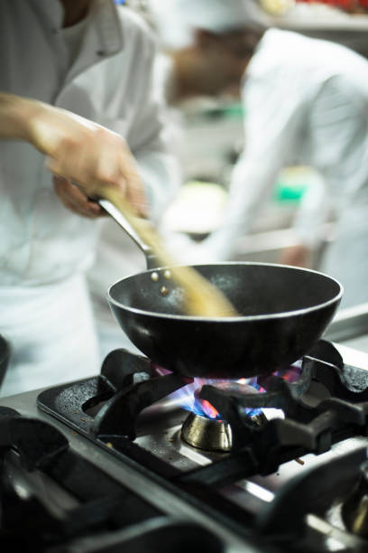 istock Wok frying with flames 502134937