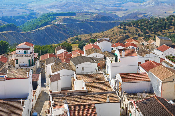 istock Panoramic view of Pisticci. Basilicata. Italy. 502134981