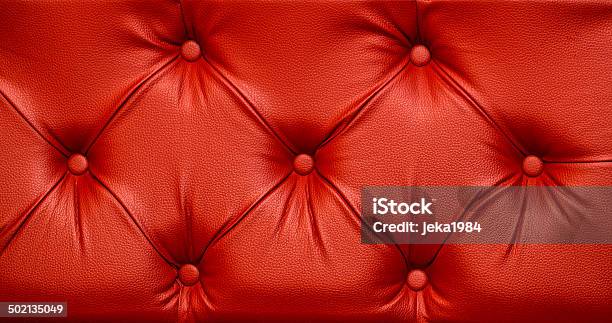 Seamless Red Leather Texture Stock Photo - Download Image Now - Arts Culture and Entertainment, Backgrounds, Canvas Fabric