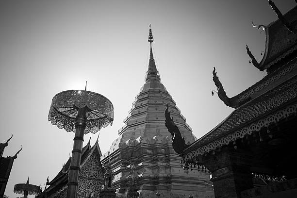 istock Golden pagoda wat Phra That Doi Suthep 502136381