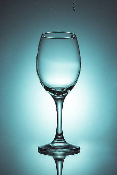 istock Water pouring into wine glass 502147778