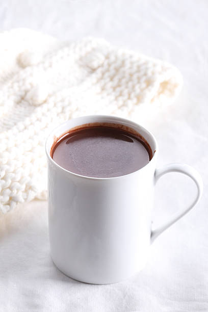 istock hot chocolate drink in white mug 502149068