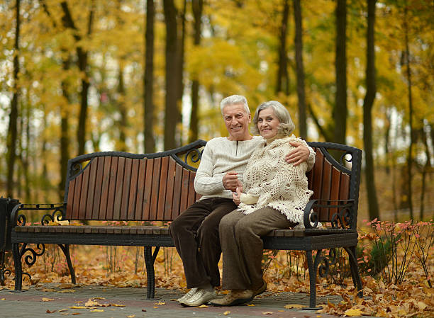 istock Happy senior couple 502153300