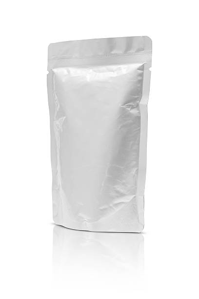 istock blank packaging aluminium foil pouch isolated on white background 502154638
