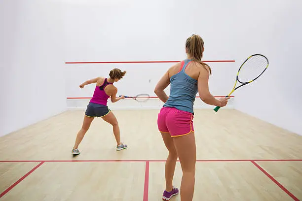 Photo of Great endurance of two squash players