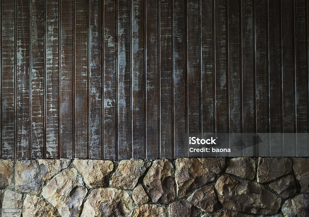 Holz plank - Lizenzfrei Alt Stock-Foto