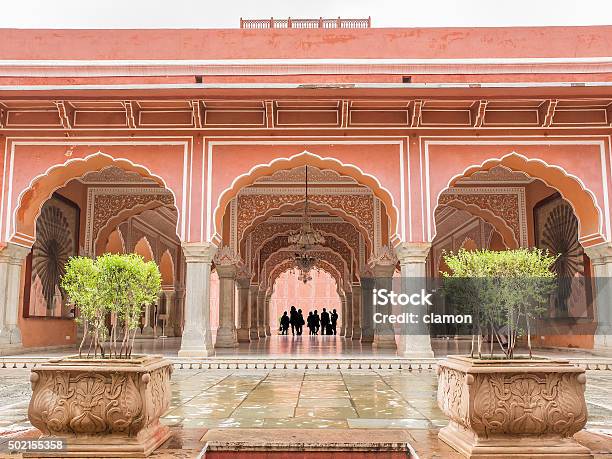 Chandra Mahal Nel City Palace Jaipur India Stock Photo - Download Image Now - Jaipur City Palace, Rajasthan, 2015