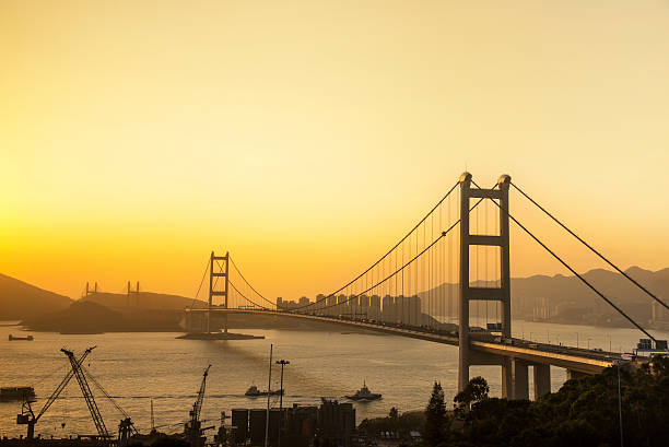 istock Hong Kong Bridge,Tsing Ma Bridge 502155562